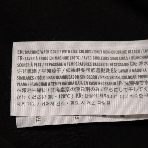 Abercrombie Relaxed Fit V Neck Short Sleeve Black T Shirt Soft Stretch Size XS - Picture 7 of 8